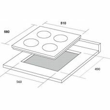 Варочная поверхность BORGIO 6850 (Inox)