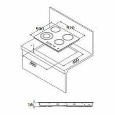 Варочная поверхность Liberty PI 6040 B